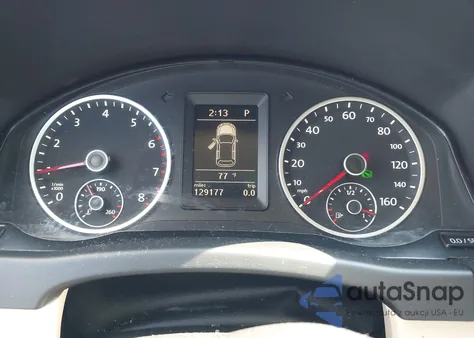 2012 Volkswagen Tiguan Le из США, поврежденный, VIN WVGAV7AX2CW582223